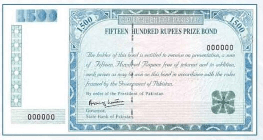 1500 prize bond list 2024