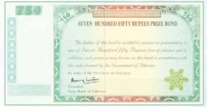 750 Prize Bond List 2025